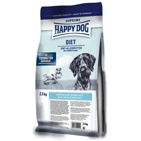 Корм при заболеваниях печени. Корм для собак Happy Dog Diet 2.5 кг. Корм для собак Happy Dog Diet при болезнях ЖКТ 2.5 кг. Happy Dog корм для собак состав. Хэппи дог Гепатик для собак.